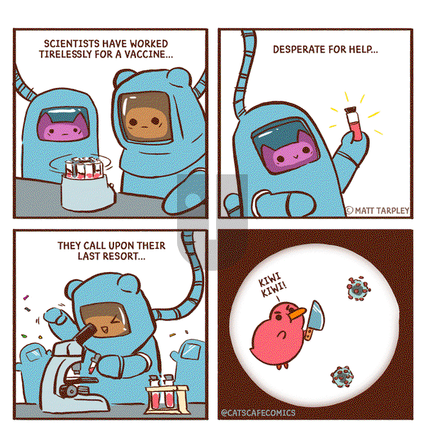 Cat's Cafe on Monday August 31, 2020 Comic Strip