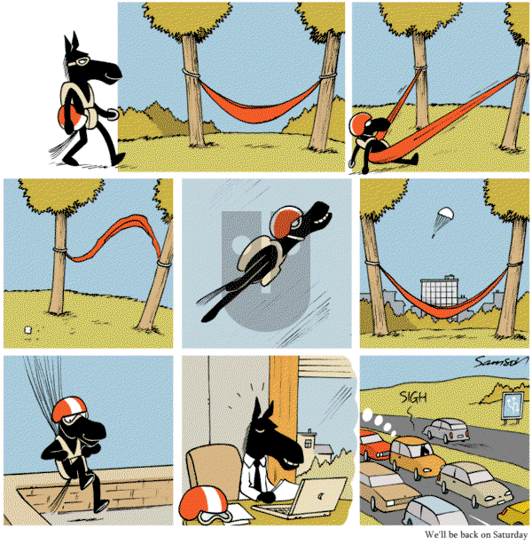 Dark Side of the Horse on Thursday June 18, 2015 Comic Strip