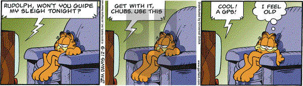 Garfield on Thursday December 9, 2010 Comic Strip