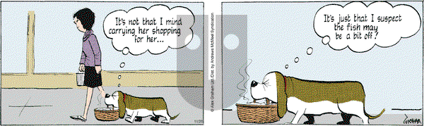Fred Basset - Tuesday November 28, 2023 Comic Strip