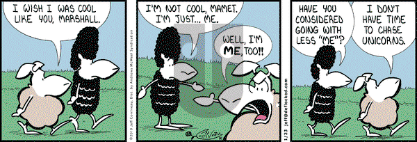 DeFlocked on Wednesday January 23, 2019 Comic Strip