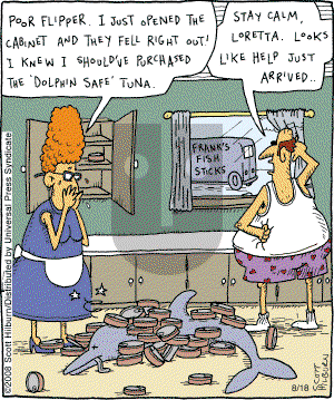 The Argyle Sweater - Monday August 18, 2008 Comic Strip