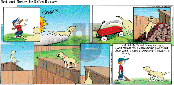 Red and Rover on Sunday April 13, 2008 Comic Strip