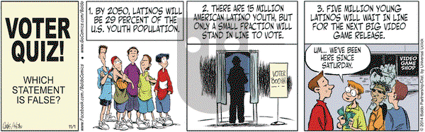 Baldo on Saturday November 1, 2014 Comic Strip
