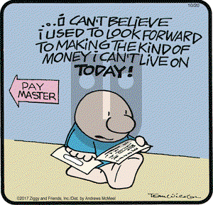 Ziggy on Friday October 20, 2017 Comic Strip