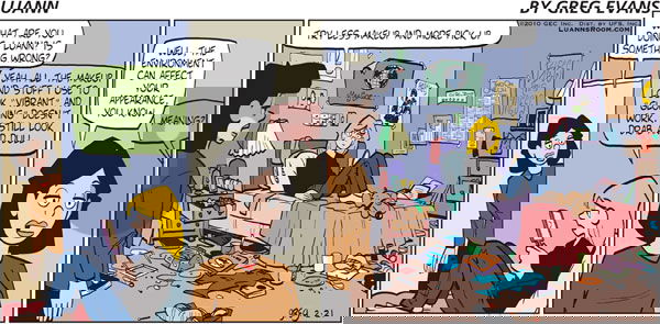 Luann on Sunday February 21, 2010 Comic Strip
