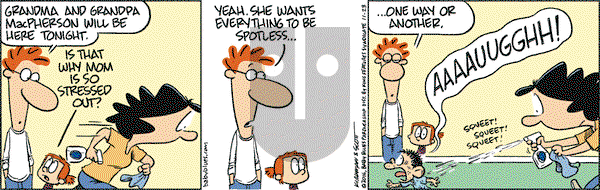 Baby Blues on Wednesday November 23, 2016 Comic Strip