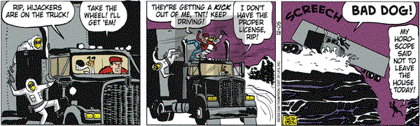 Rip Haywire on Saturday December 5, 2009 Comic Strip