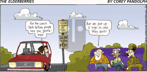 The Elderberries on Sunday August 24, 2025 Comic Strip