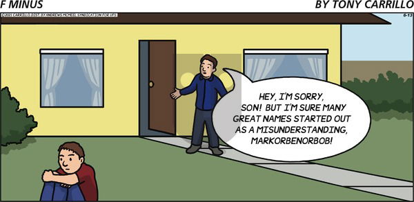 F Minus - Sunday June 13, 2021 Comic Strip