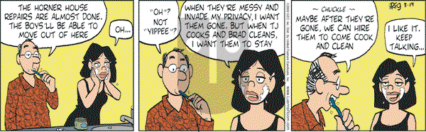 Luann on Saturday March 14, 2009 Comic Strip