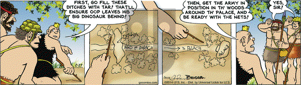 Alley Oop on Thursday February 27, 2014 Comic Strip