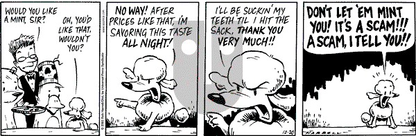 Big Top on Monday October 20, 2003 Comic Strip