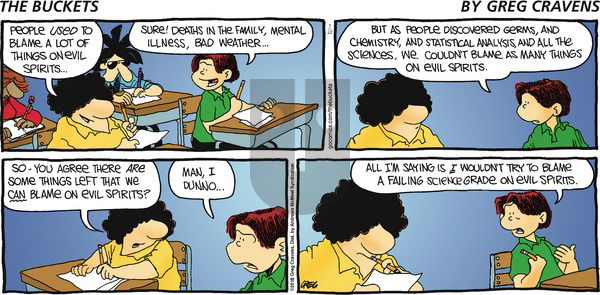 The Buckets on Sunday January 28, 2018 Comic Strip