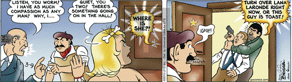 Alley Oop on Monday March 9, 2015 Comic Strip