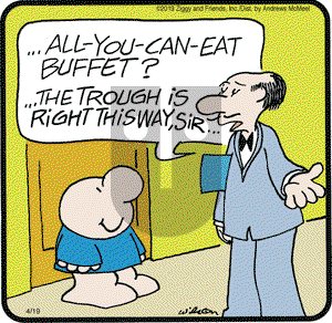 Ziggy on Friday April 19, 2019 Comic Strip