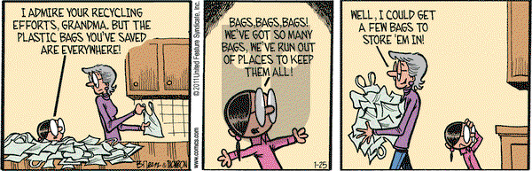 Grand Avenue on Tuesday January 25, 2011 Comic Strip