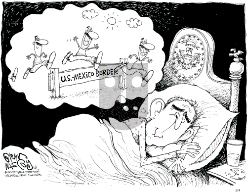 Glenn McCoy on Wednesday May 4, 2005 Comic Strip