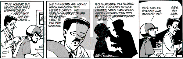 Doonesbury on Wednesday May 3, 1995 Comic Strip