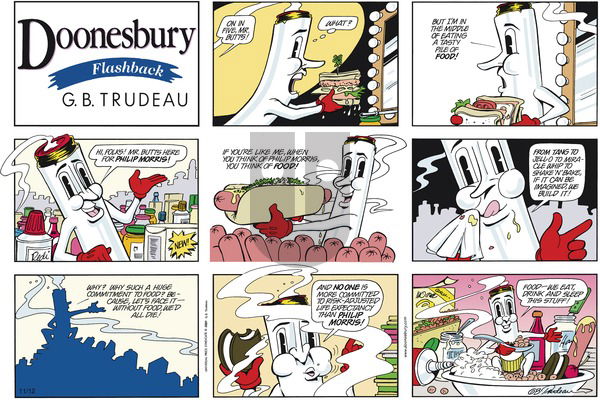 Doonesbury on Sunday November 12, 2000 Comic Strip
