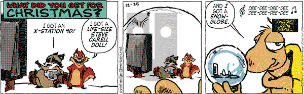 Over the Hedge on Wednesday December 25, 2013 Comic Strip