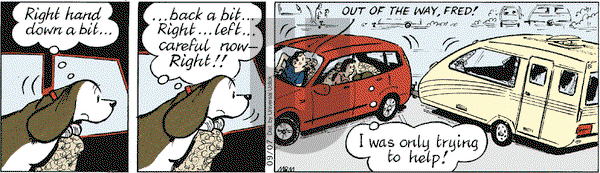 Fred Basset on Wednesday September 7, 2011 Comic Strip