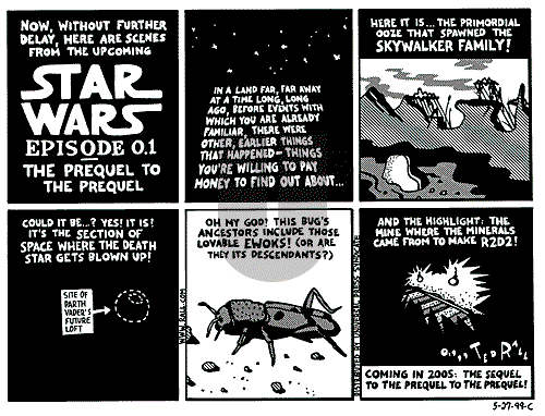Ted Rall on Monday May 31, 1999 Comic Strip