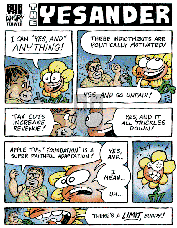Bob the Angry Flower on Monday August 28, 2023 Comic Strip