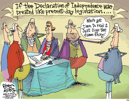 Glenn McCoy on Monday July 6, 2009 Comic Strip
