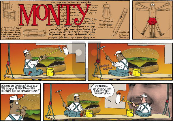 Monty on Sunday May 31, 2015 Comic Strip