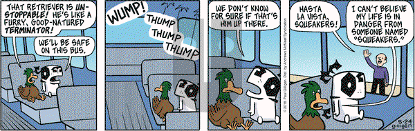 Pooch Cafe on Thursday May 24, 2018 Comic Strip