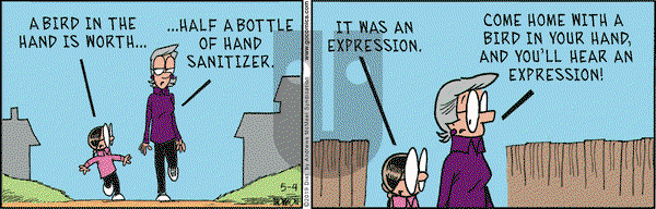 Grand Avenue on Monday May 4, 2020 Comic Strip