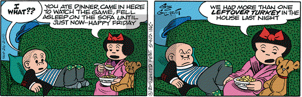 Nancy on Friday November 26, 2010 Comic Strip