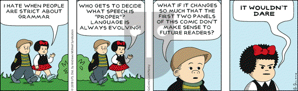 Nancy on Wednesday October 17, 2018 Comic Strip