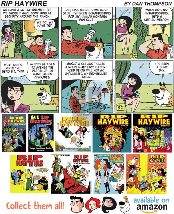 Rip Haywire on Sunday June 24, 2018 Comic Strip