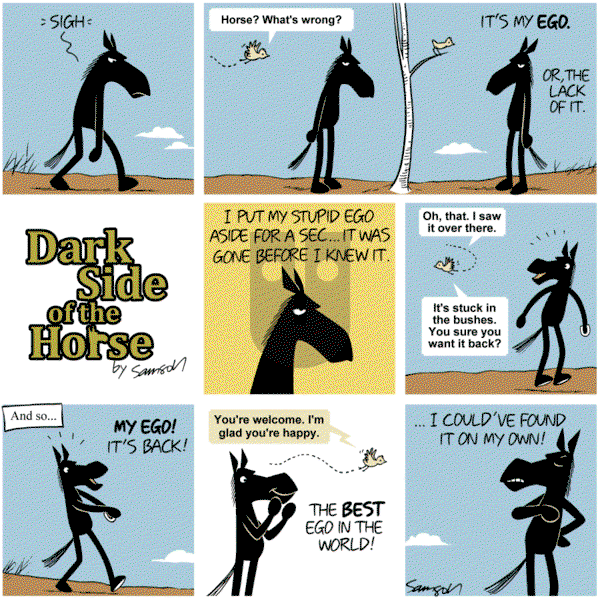 Dark Side of the Horse on Monday December 8, 2014 Comic Strip