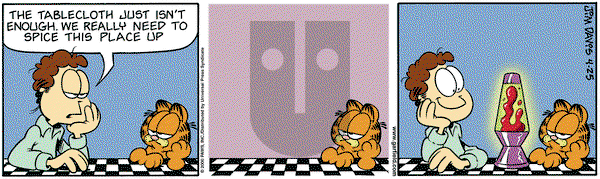 Garfield on Tuesday April 25, 2000 Comic Strip