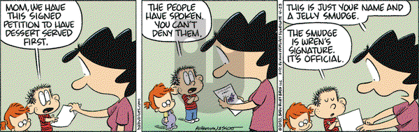 Baby Blues on Thursday April 23, 2020 Comic Strip