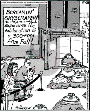 Close to Home on Monday May 31, 2004 Comic Strip