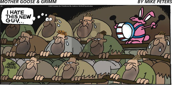 Mother Goose and Grimm on Sunday April 6, 2025 Comic Strip