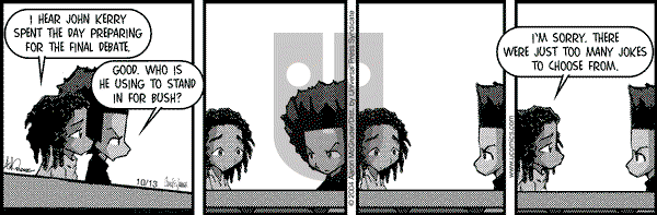 The Boondocks on Wednesday May 16, 2012 Comic Strip