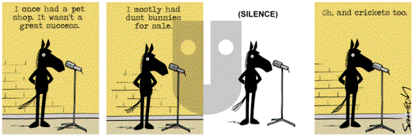 Dark Side of the Horse on Monday October 23, 2017 Comic Strip