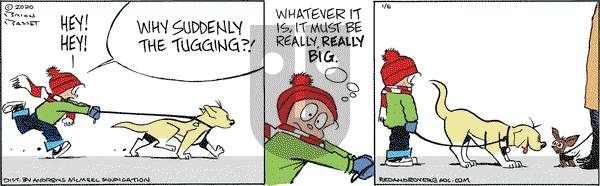 Red and Rover on Monday January 6, 2020 Comic Strip
