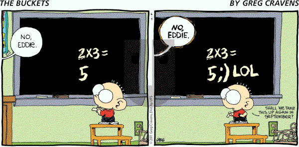 The Buckets on Sunday June 5, 2011 Comic Strip