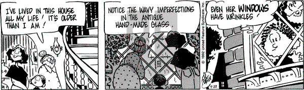 Rose is Rose on Wednesday July 22, 1992 Comic Strip