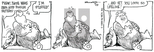 The Grizzwells on Saturday September 18, 1999 Comic Strip