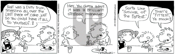 Soup to Nutz - Old on Wednesday August 28, 2002 Comic Strip