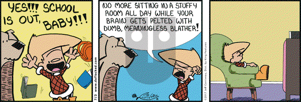 DeFlocked on Monday July 3, 2017 Comic Strip