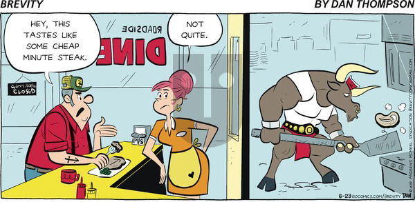 Brevity on Sunday June 23, 2019 Comic Strip