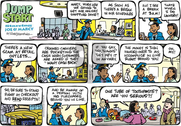 JumpStart on Sunday December 1, 2013 Comic Strip